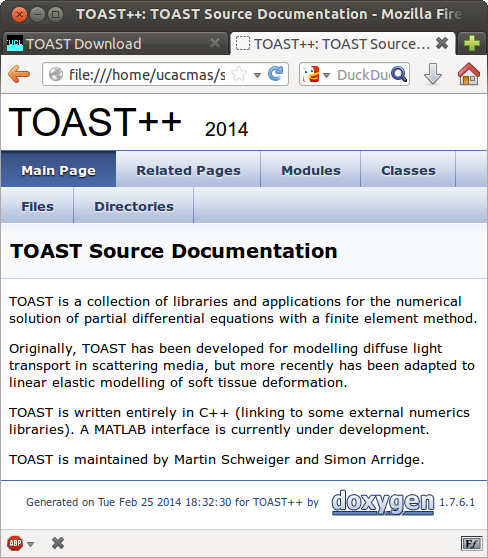 Toast library components