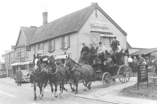 Winston Churchill, public house, worthington