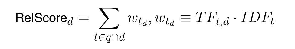 TF-IDF Term Weighting TF-IDF Term Weighting
